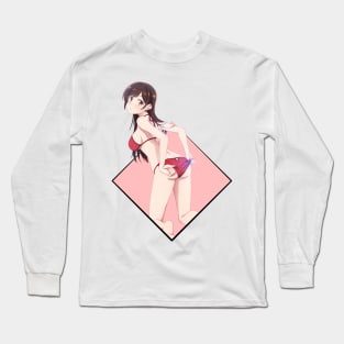 Super Cute Anime Girl Long Sleeve T-Shirt
